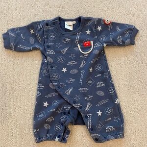 Converse Starry Blue Kids Bodysuit